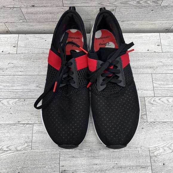 New Balance x Run Disney Shoes Sneakers Black White Red WXNRGMR Women Size 10.5B - Picture 9 of 10